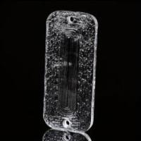Buy cheap 30 X 30 6x8 Glass Block Curved Glass Tiles In Crystal Colours Fireproof product