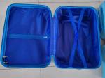 Detachable Strap Kids Cartoon Luggage Suitcases Durable Blue Color