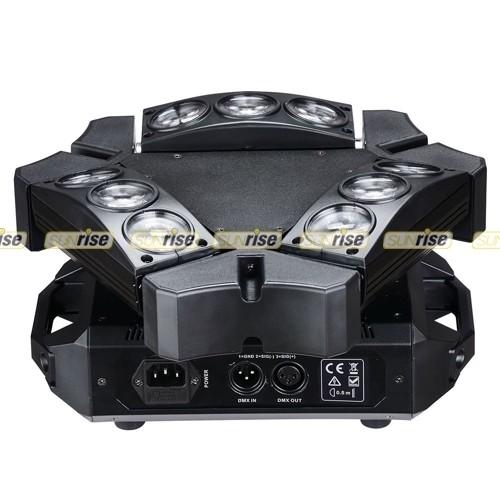 Buy cheap Durable Moving Head Spider Light 9x12w , 4in1 Air Cooled Dj Moving Lights from wholesalers