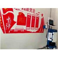 Buy cheap CMYK Shervin 3d Intelligent CE Wall Mural Printer product