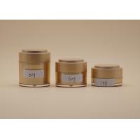 Buy cheap Gold UV Spraying Cosmetic Cream Containers 15g Silk Screen Printing product