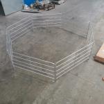 Livestock Panels 6 Oval Bar Low Hog Wire Fencing Cattle Galvanized Livestock