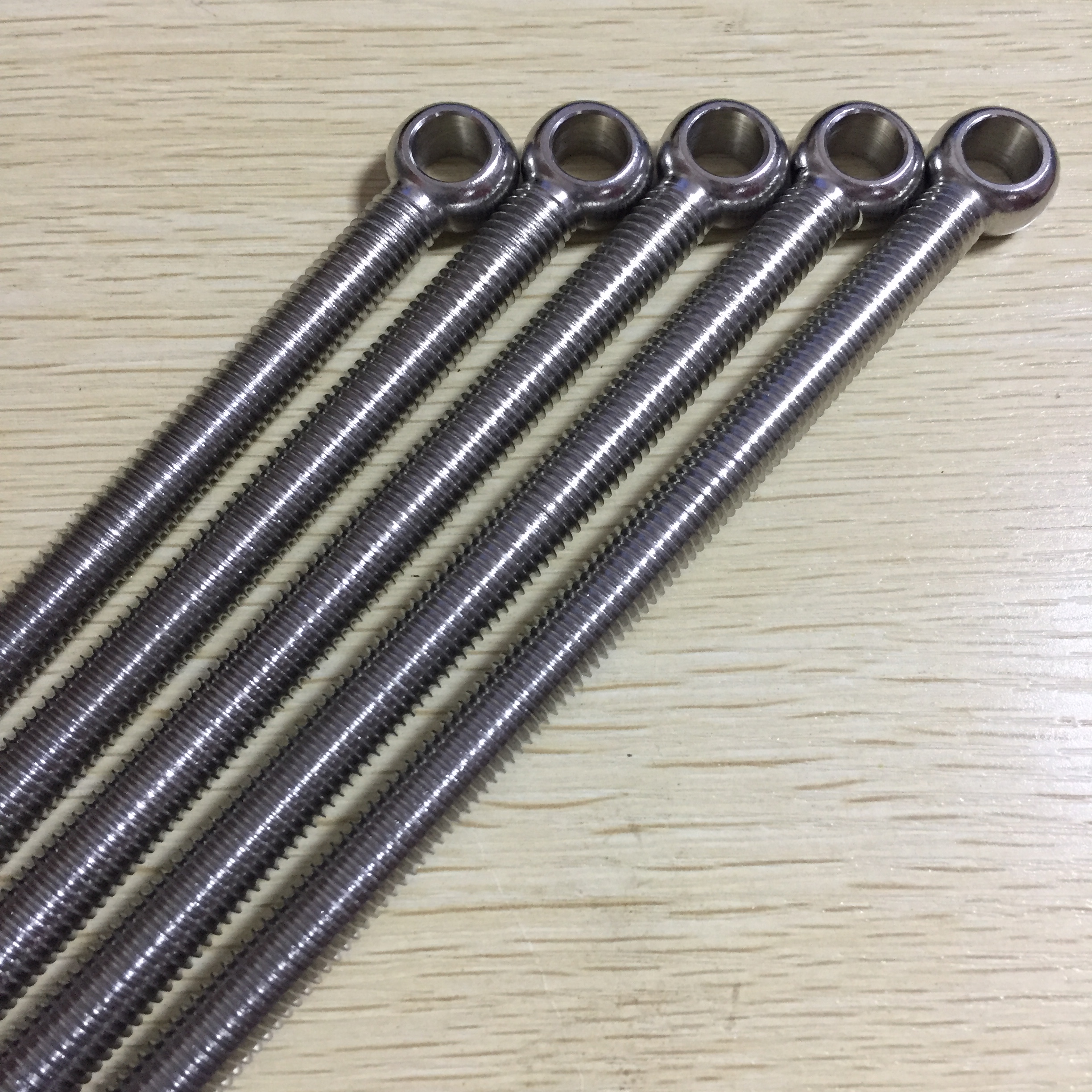 Plain Finish Small M2 M3 Lifting Eye Bolt for Lifting of Stainless Steel Products