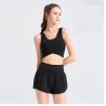 Buy cheap Custom made Tight Fit Sexy Back Womens Sports Bra And Shorts Set from wholesalers