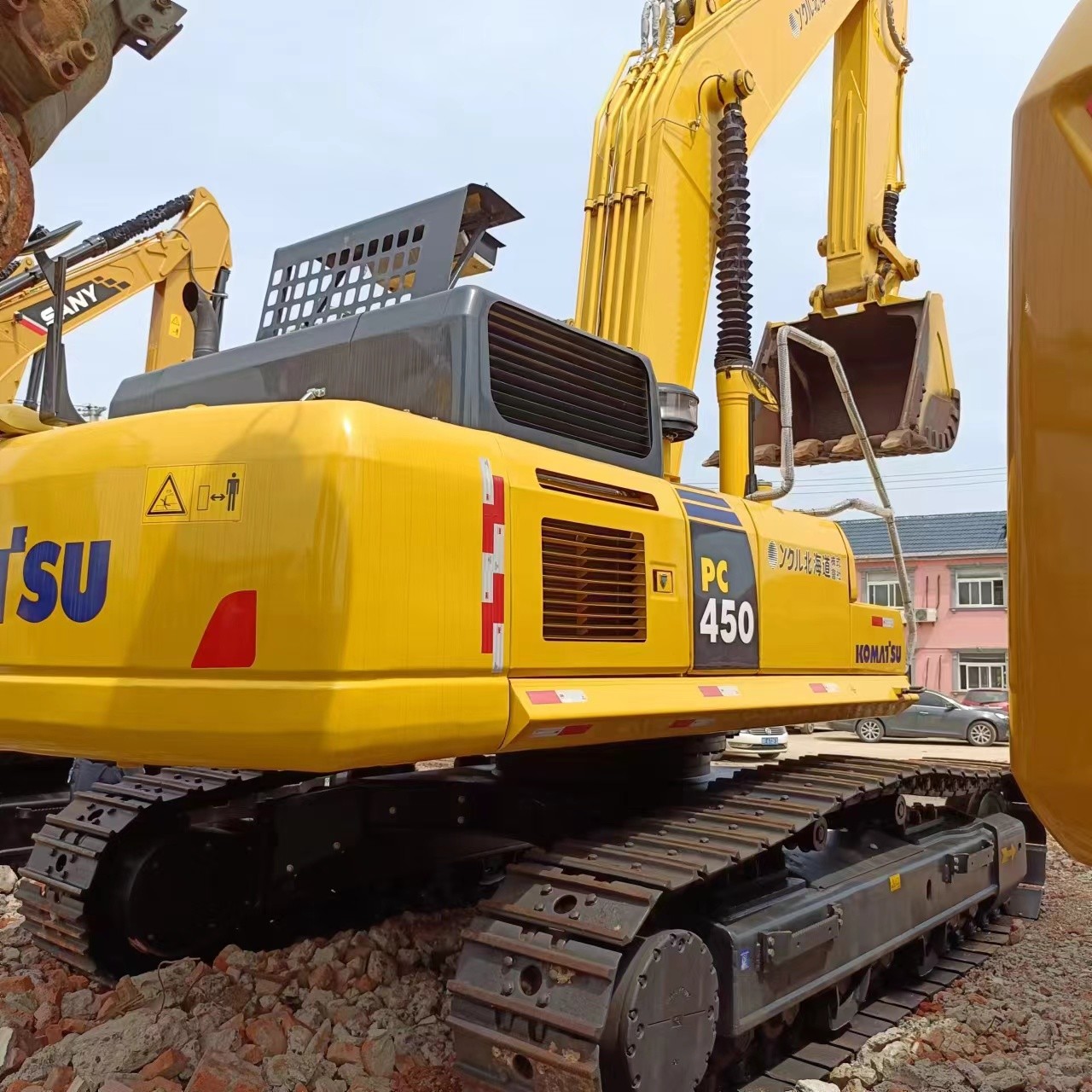 Japan Original Hydraulic Excavator 45T Heavy Duty Komatsu PC450 Excavator