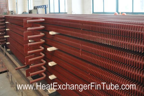 Buy cheap A192 SMLS Carbon Steel H Fin Bolier Square Fin Tube of Waste Heat Recovery Unit from wholesalers