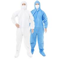 Buy cheap Personal Safety Disposable Protective Suit Infection Control For Lab / product