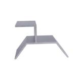 Powder Coated Aluminum Semi Circular Solar Mounting Clamps Pv Module Clamps
