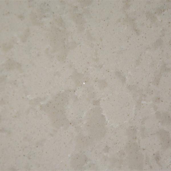 Quality Prefabricated Beige 15MM Carrara Quartz Stone Bathroom Wall Tile for sale