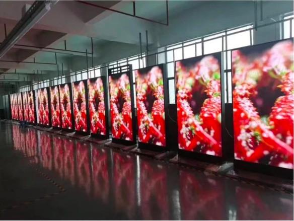 Buy cheap P3.3 Lamp Post Led Display Outdoor Advertising SMD Pixel Configuration from wholesalers