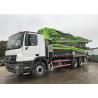 Buy cheap Zoomlion Cement Crane Truck , Concrete Pumping Truck 38 Meter High Strength from wholesalers