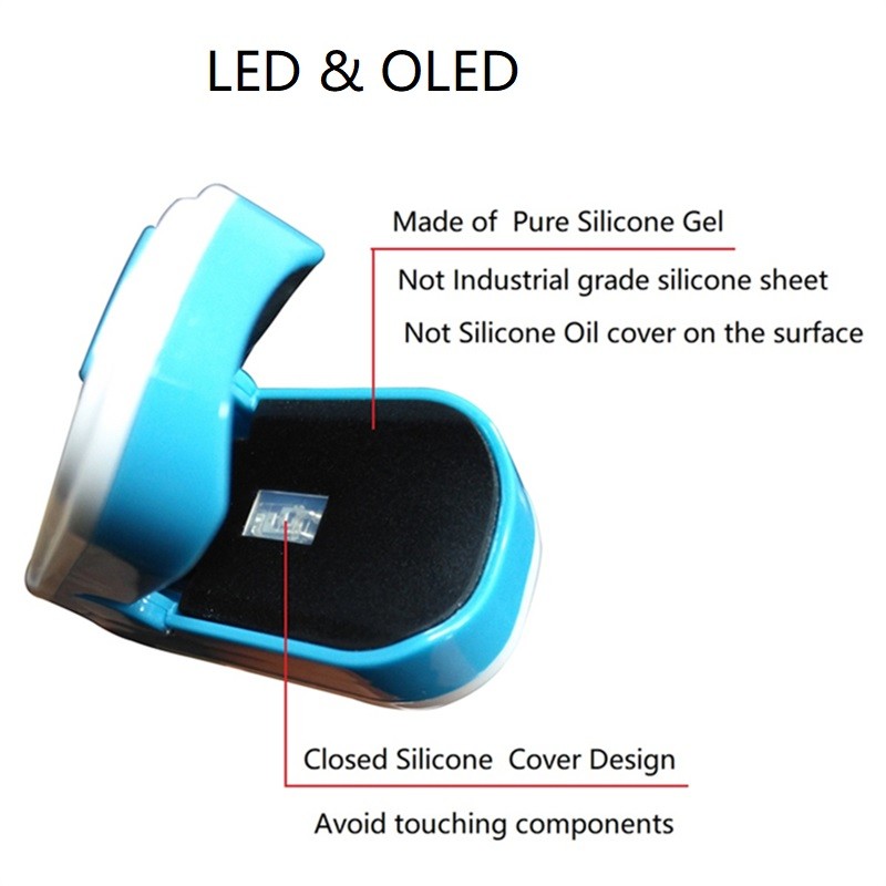 Home / Hospital Noninvasive Finger Clip Pulse Oximeter With Color OLED