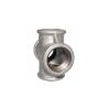 Buy cheap Hot Galvanized Exhaust Pipe Fitting Cross 80 90 Degree Pipe Coupler 4 Inch from wholesalers