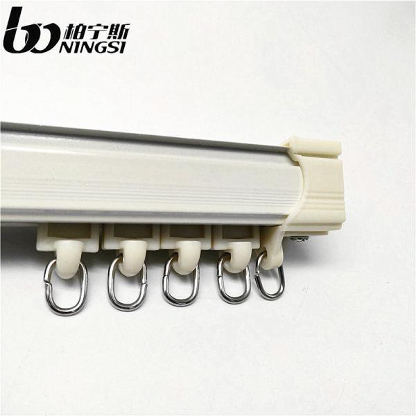 Buy cheap 0.8mm Thickness 6m Length Aluminum Curtain Track Ceiling Mounted from wholesalers