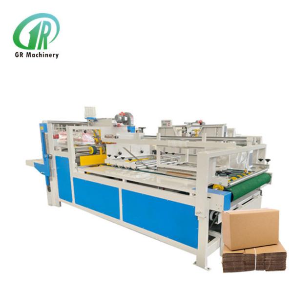 Buy cheap 50mm Min. Corrugated Carton Folder Gluer Machine for Professional Carton Gluing from wholesalers