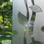 Decorative Privacy Window Film for Glass Stickers Removable Static Cling Film