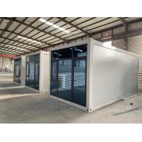 Buy cheap Staff Flat Pack Container House Dormitory Fully Assembled Mobile Homes 40ft product