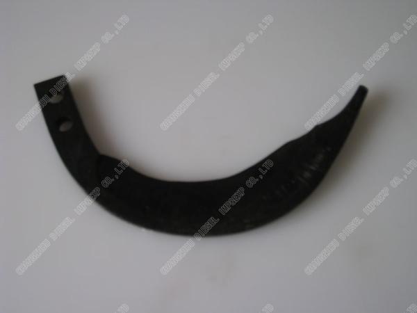 Buy cheap Cultivators Power Tiller Blades / Plough Blade 0.55Kg Painting With Logo from wholesalers