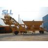 Buy cheap Twin Shaft Mini Mobile Concrete Batching Plant For Construction Machinery from wholesalers