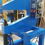 Traffic sign making riveter machine