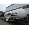 Buy cheap Transport Road Lpg Delivery Truck 2 Axle 45cbm 18mt 18 Tons Semi Trailer from wholesalers