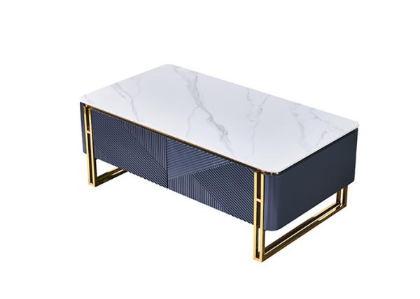 Buy cheap 130cmx70cmx50xm Marble TV Stand Coffee Table , Square Coffee Table from wholesalers