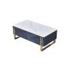 Buy cheap 130cmx70cmx50xm Marble TV Stand Coffee Table , Square Coffee Table from wholesalers