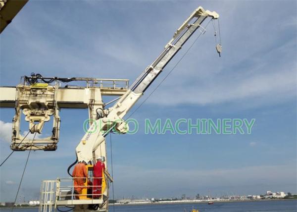 Buy cheap 22M Marine Knuckle Boom Crane from wholesalers