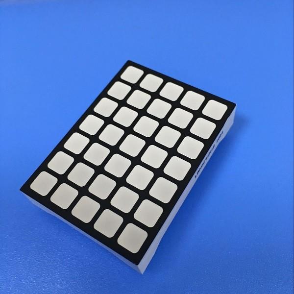 Buy cheap Ultra Bright Multi Color Led Dot Matrix 5 x 7 Display Board , Outdoor Led Message Boards 20mA from wholesalers