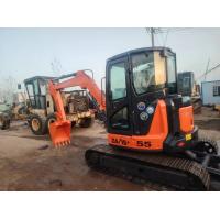 Buy cheap Japan Used Most Popular Hitachi Mini Excavator Zx55UR, Secondhand 5.5 Ton Track product