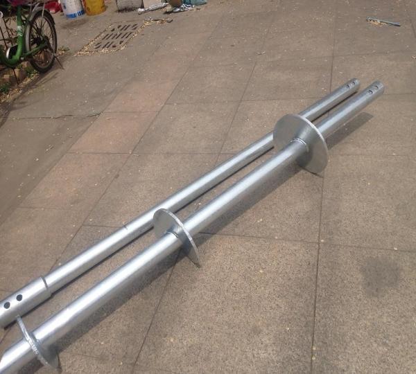 Quality High Tensile Strength Screw Pile Foundation / Underpinning Helical Screw Piles for sale
