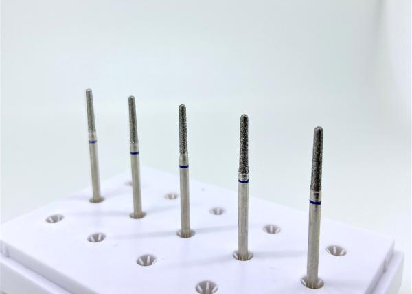 Buy cheap Plated Coated Tapered Round End Diamond Bur 2.35mm Abrasive Cutting Wheels from wholesalers