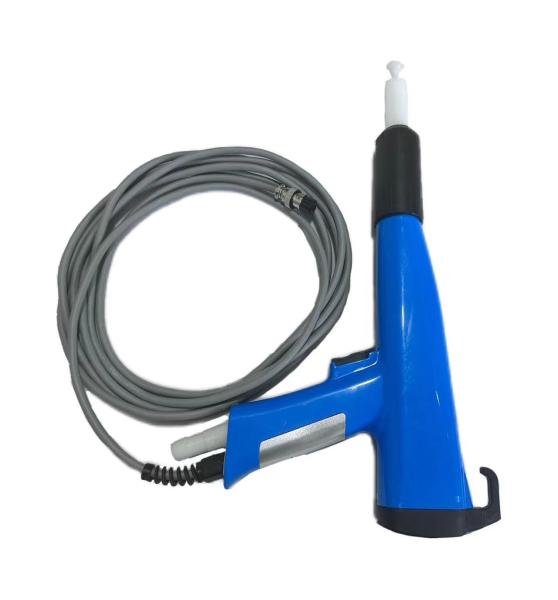 Buy cheap High Accurate Manual Powder Coating Gun Steel Electrostatic Paint Spray Gun from wholesalers