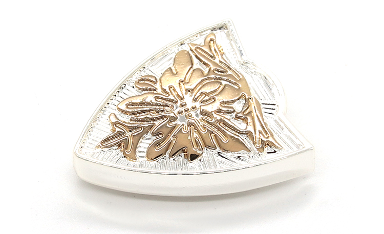 Wenzhou KML New Design Popular Classic Vintage Shiny Zinc Alloy 2 Color Pin Belt Buckle