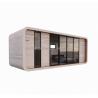 Buy cheap Family Living Wooden Floor 20ft Seashore Holiday Special Shaped House with Customized Color and Fast Installation from wholesalers
