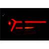Buy cheap For Toyota Avalon 5 Piece Set 55 Inch LED Car Back Light from wholesalers