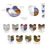 Buy cheap Non Toxic Toddler Silicone Divided Animal Shape Plates Dishwasher Safe from wholesalers