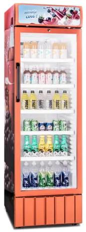 Buy cheap 350L Low Power Low Noise Plastic Inner Single Glass Door Display Fridge / Beverage Cooler from wholesalers