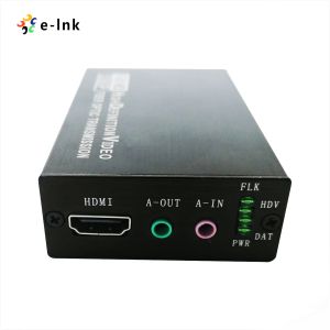 1Ch HDMI + 1Ch Bidirectional Stereo Audio + 1Ch RS232 over Fiber Optic Extender