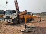 2013 Putzmeister 49m Used Concrete Boom Pump Mercedes Benz Construction Machine