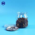 Food Safe Clear Plastic Cans Snack Candies Pacing Plastic Cylinder Container
