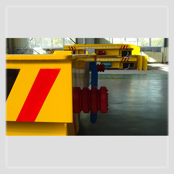 Industrial heavy load steel coil rail transport trolley for aluminum factory apply