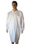 V601 Non-Woven Uniform Tyvek Micro-Porous Disposable Lab Coat for Doctors and