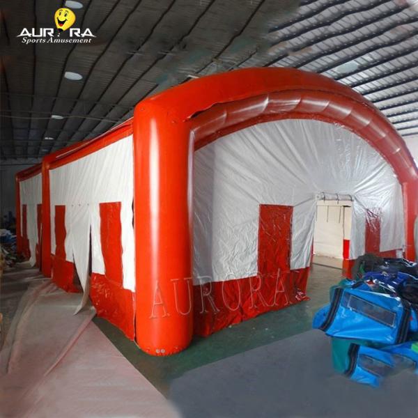 Buy cheap PVC Blow Up Advertising Inflatables 12x15m Giant Inflatable Tent Customer Logo from wholesalers