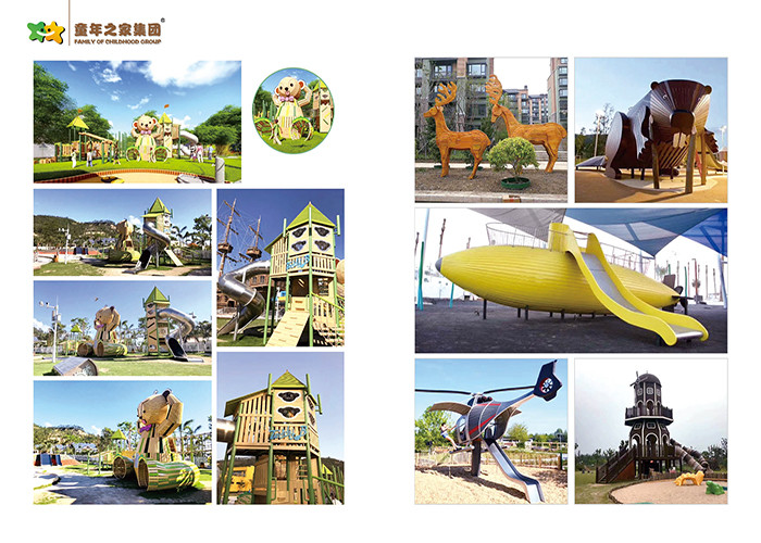 Activities Kids Outdoor Play Equipment Balance Drilling Swinging Section