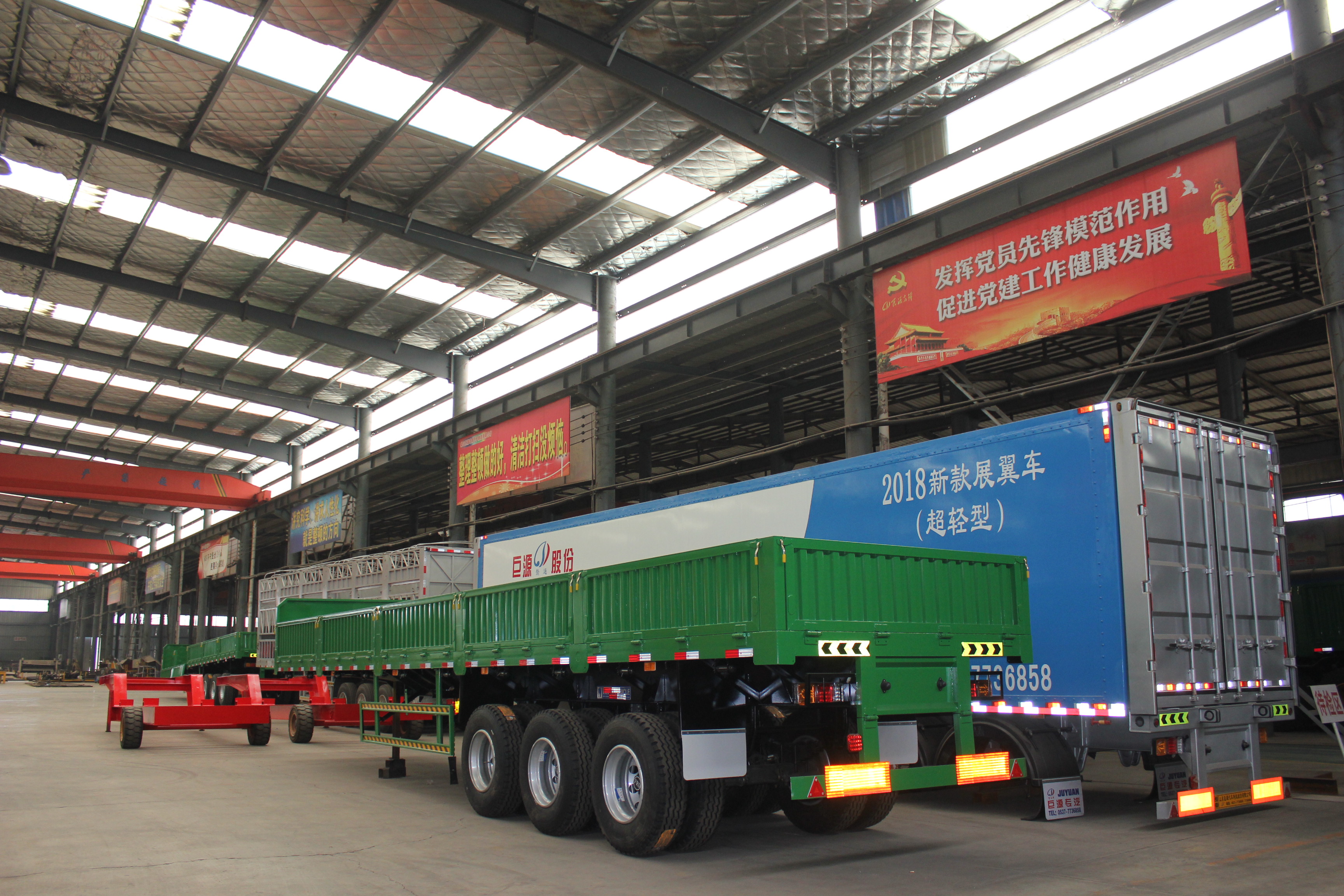 Juyuan Trailer OE NO. Multi Axles Hydraulic Modular Trailer for Construction Equipment