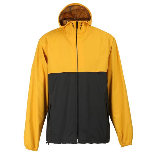 Buy cheap Customized O Neck Hooded Outdoor Jacket Mens Standard Thickness Sports Clothes from wholesalers