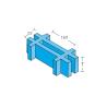 Buy cheap Durable FRP Drain Grating , Heavy Duty Non Slip FRP Floor Grating from wholesalers
