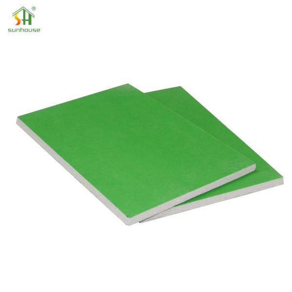 Fireproof Fiberglass Reinforced Gypsum Board Green Glass Fibre Reinforced Gypsum