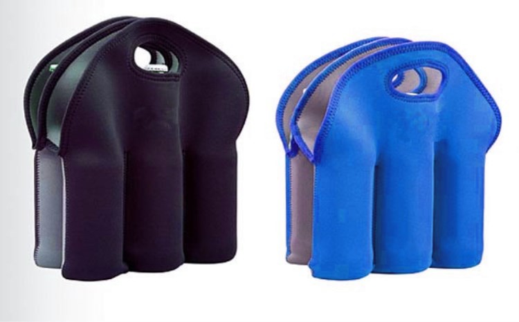 CHEAP wholesale high quality insulated neoprene beer bottle cooler bag